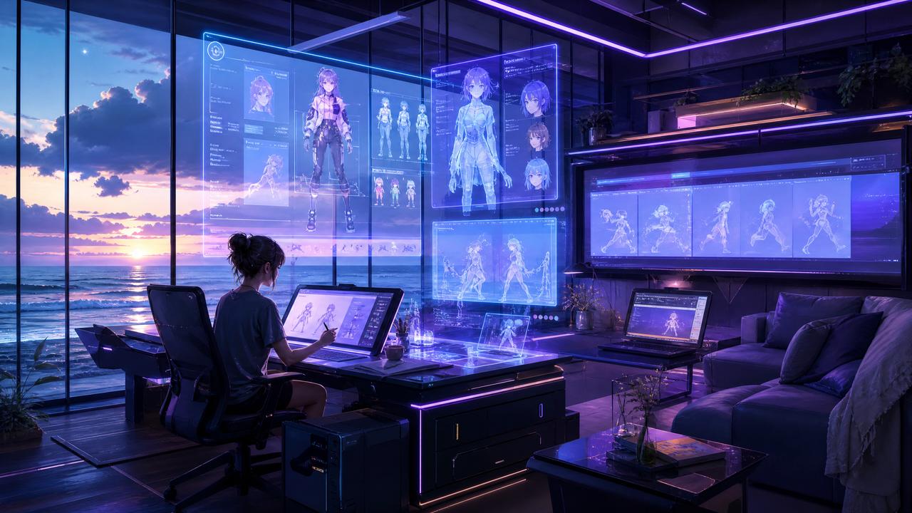 麻豆AI动漫创作