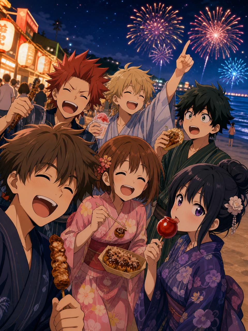 麻豆-夏日祭典生活动漫教程